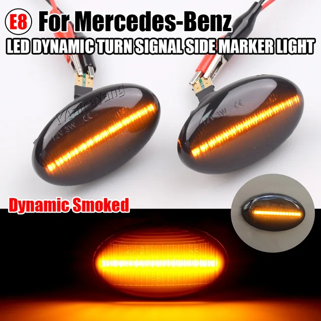 Luci Laterali LED Per Mercedes E Smart - Indicatori Di Direzione, Compatibili Con Vari Modelli - Foto 7