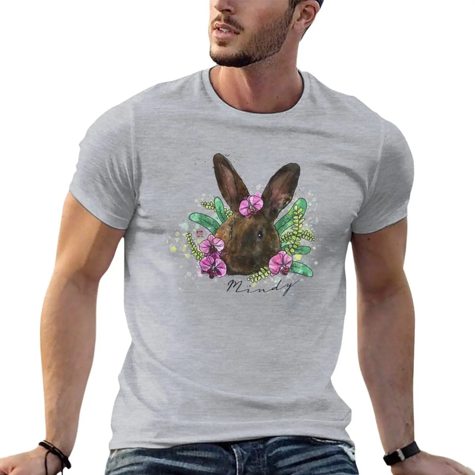 

Mindy T-Shirt cute tops anime mens graphic t-shirts