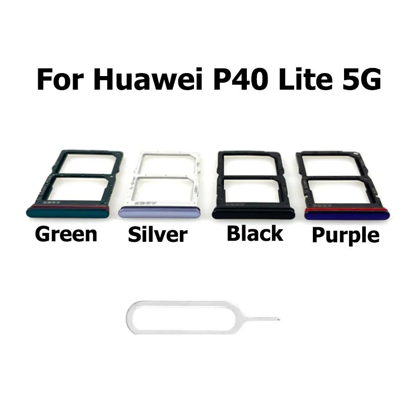 Replacement New For Huawei P40 Lite 5G CDY-NX9A Sim Card Tray Slot