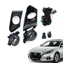 

Fog Lights Left Right Side Fit for 2019 2020 Nissan Altima Front Bumper LED DRL Daytime Running Lamp