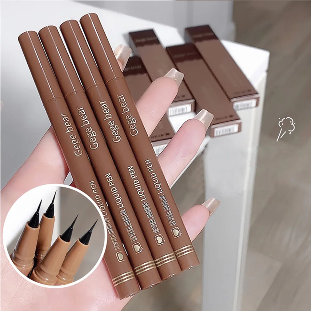 Gege Bear Liquid Eyeliner Pen Waterproof, Smudge-proof, Fast and Precise Makeup, Quick and Smooth Drying 3
