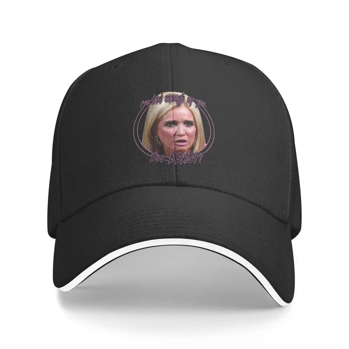 

Kim Richards - You Beast! Baseball Cap Designer Hat Snap Back Hat Hat Beach Wild Ball Boy Child Women's