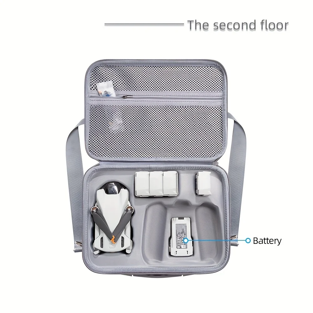 Carrying Case DJI Mini 3/3 Pro Travel Shoulder Bag Scratch-Resistant Mini 3/3 Pro Handbag Drone Accessories Bag