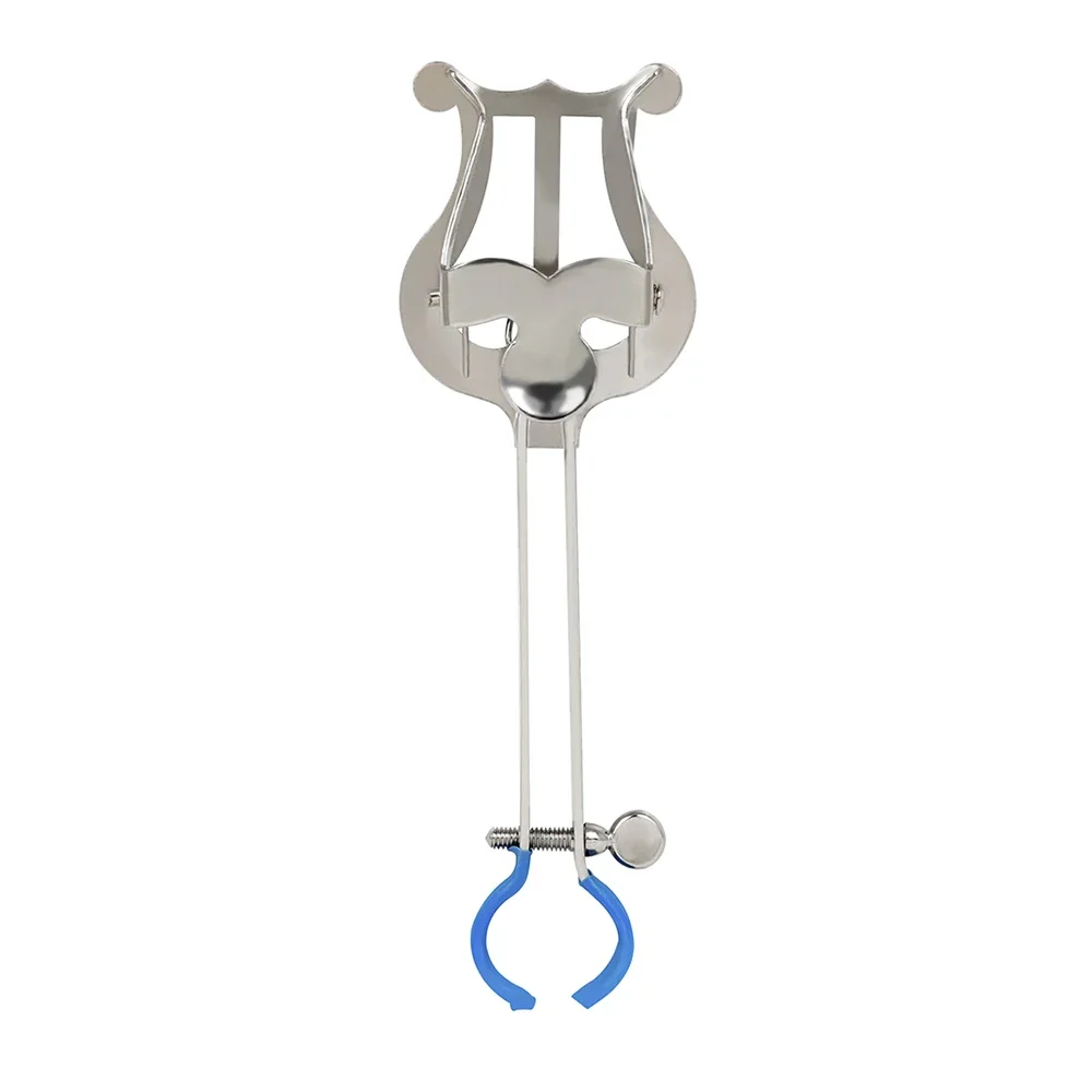 Description Picture 5 of itemSLADE Portable Lightweight Stand Trumpet Sheet Music Clip Clamp Trumpet Marching  Lyre Metal Folder Brass Instrument Accessories