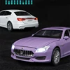 1:32 Maserati Quattroporte Alloy Car Model Diecasts Metal Toy Vehicle Car Model Simulation Sound Light Collection Childrens Gift 6