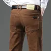 New Casual Pants Men's Straight Regular Fit Stretch Comfortable Brand High Quality New Long Trousers Business Plus Size 40 42 44 1