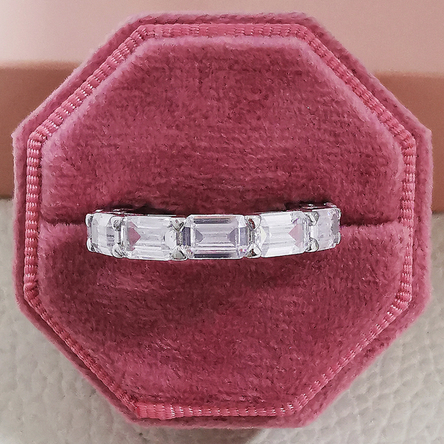 Wedding Band Eternity Ring For Women Big Gift For Ladies Love Wholesale Lots Bulk Jewelry R5578