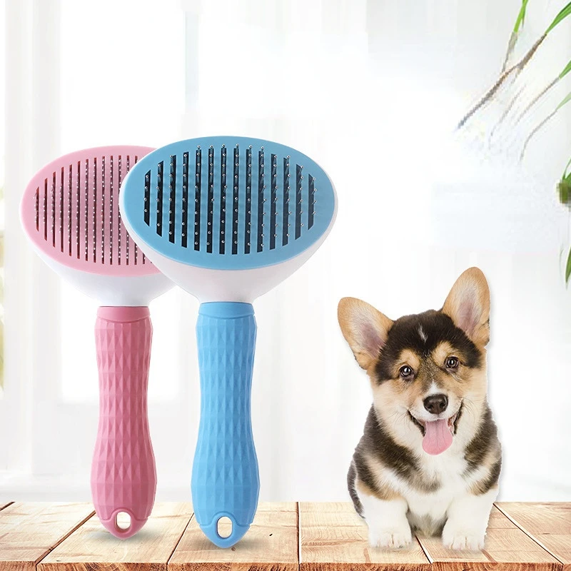 

Cat Brush Grooming Brush for Cats Remove Hairs Cleaning Slicker Brush Pets Hair Removal Comb Puppy Kitten Massage Accessories