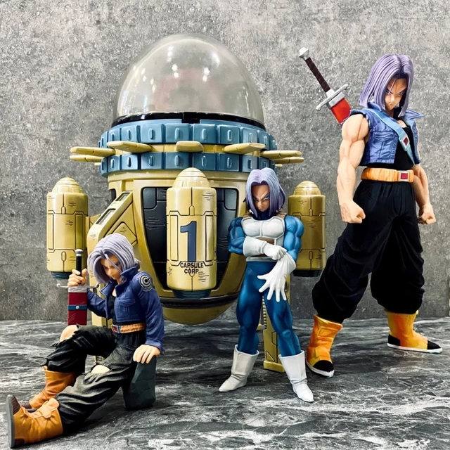 Anime Dragon Ball Trunks Figura, Super Saiyan, Trunks do Futuro, PVC Action  Figures, Coleção Estátua GK, Modelo de Brinquedos, 20cm - AliExpress