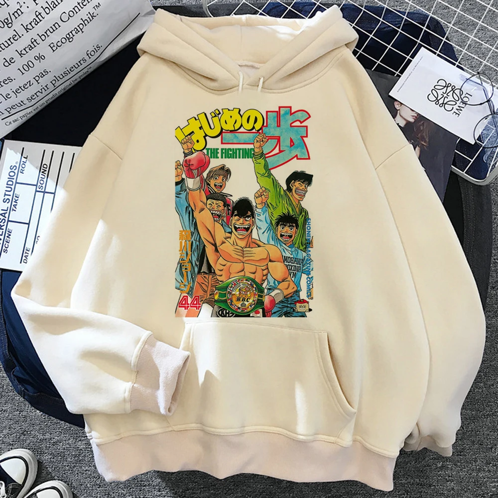 

Hajime No Ippo hoodies women long sleeve top gothic Kawaii y2k aesthetic tracksuit women gothic clothes
