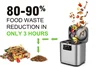 Household Smart Food Waste Disposer Electric 220v Custom Food Waste Composting Machine 4
