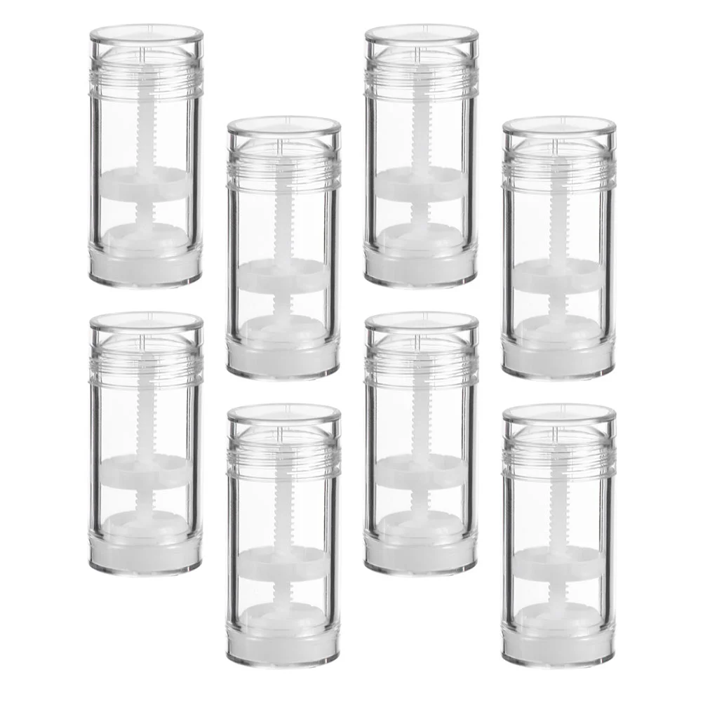 

8Pcs 30ml Empty Containers Plastic Twist-Up Refillable Storage Bottles