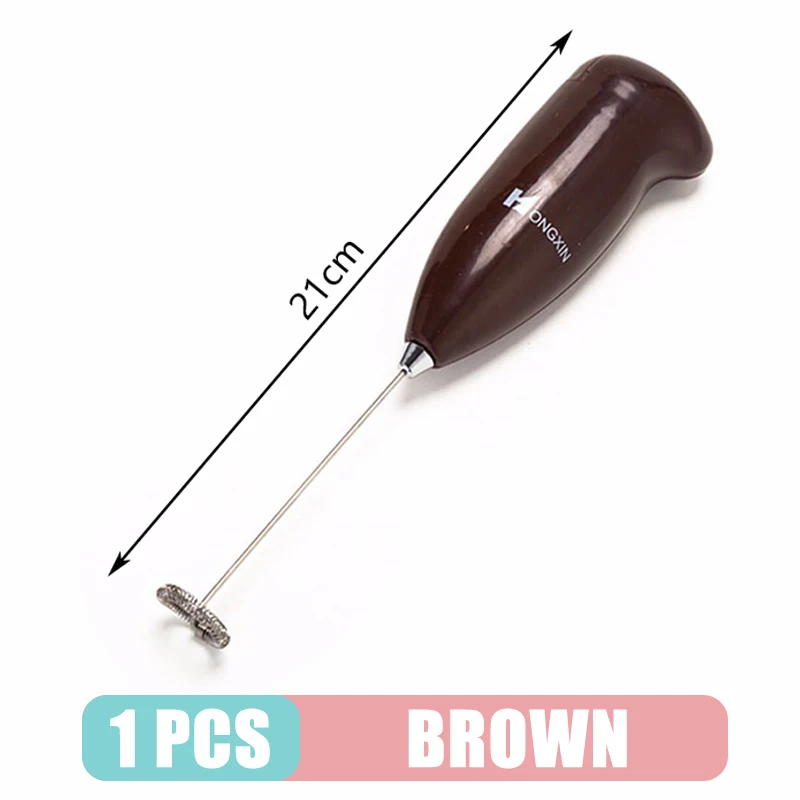 Description Picture 6 of itemElectric Milk Foamer Drink Coffee Whisk Mixer Egg Beater Frother Coffee Cappuccino Mini Handle Stirrer Kitchen Cooking Tool