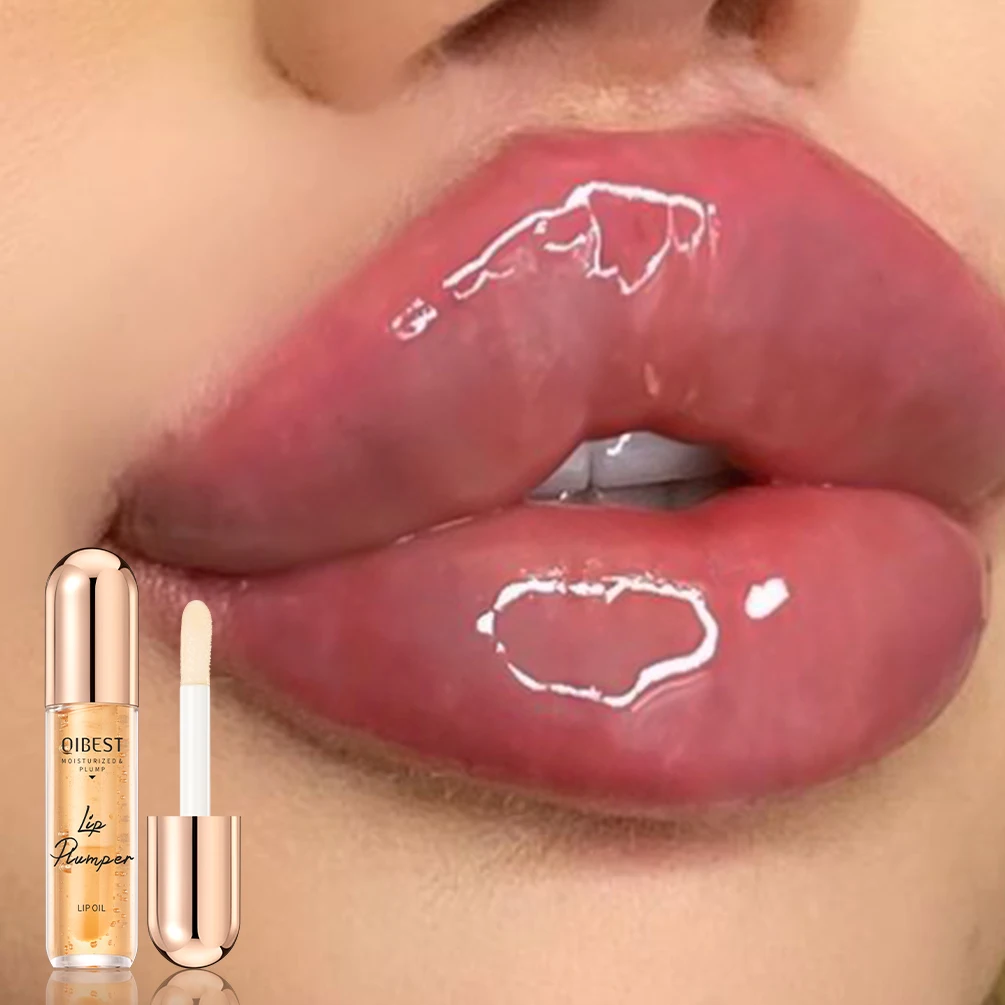 Lip Plumper Oil Serum Instant Volumising Lip Oil Moisturizing Repair Fine Lines Sexy Balm Makeup Lip Balm Lip Makeup Lip Oil Lip Plumper
