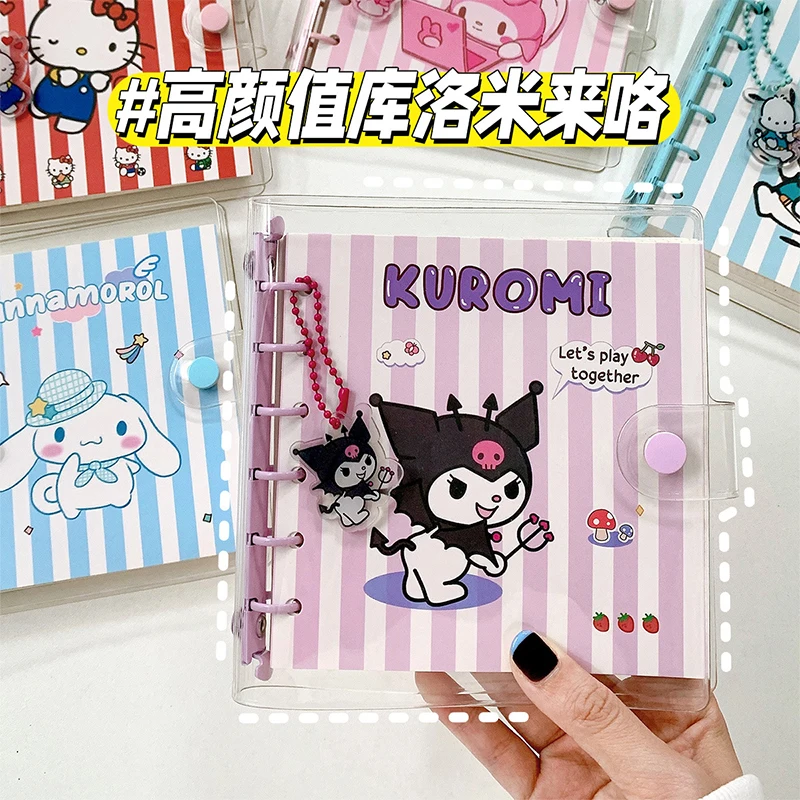 Sanrio Kuromi Notebook Kawaii My Melody Cartoon Cute Notepad Student School  Supplies Stationery Girls Toys Christmas Kids Gifts - AliExpress
