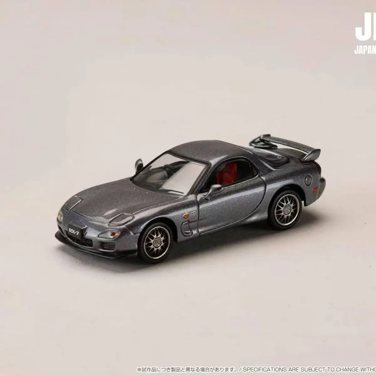 HJ&JDM64 1:64 RX-7 FD3S 심플 버전 합금 자동차 모델