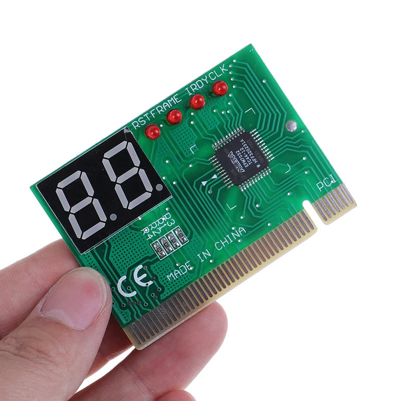 

1PC 2 Digit PCI Post Card LCD Display PC Analyzer Diagnostic Card Motherboard Tester Computer Analysis Networking Tools