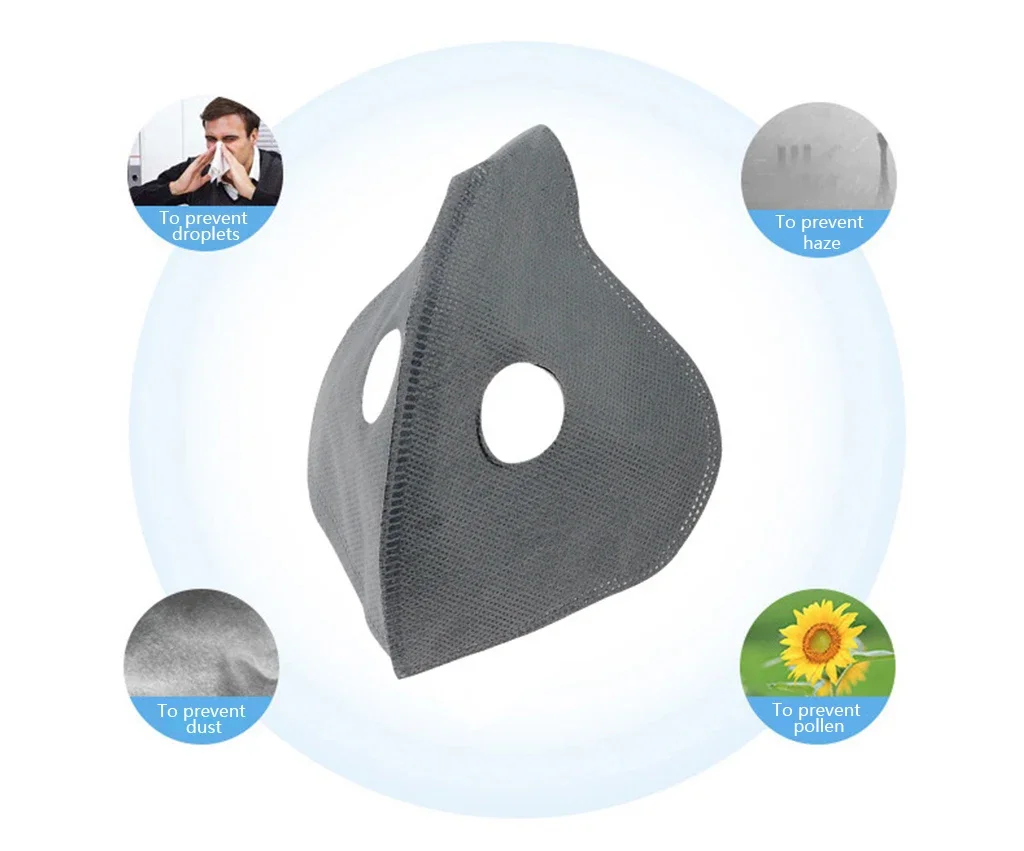 Modèle portant un masque réutilisable en tissu, protection durable et écologique au quotidien.
