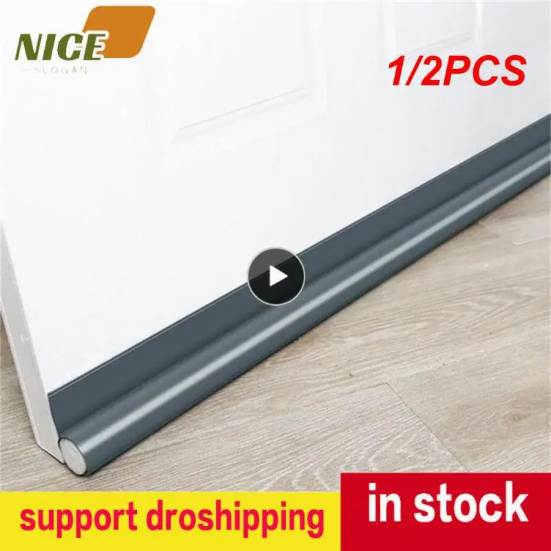 

1/2PCS Durable And Practical Single Side Door Slit For Bedroom Save Money And Effort Multifunctional Leather Door Seam