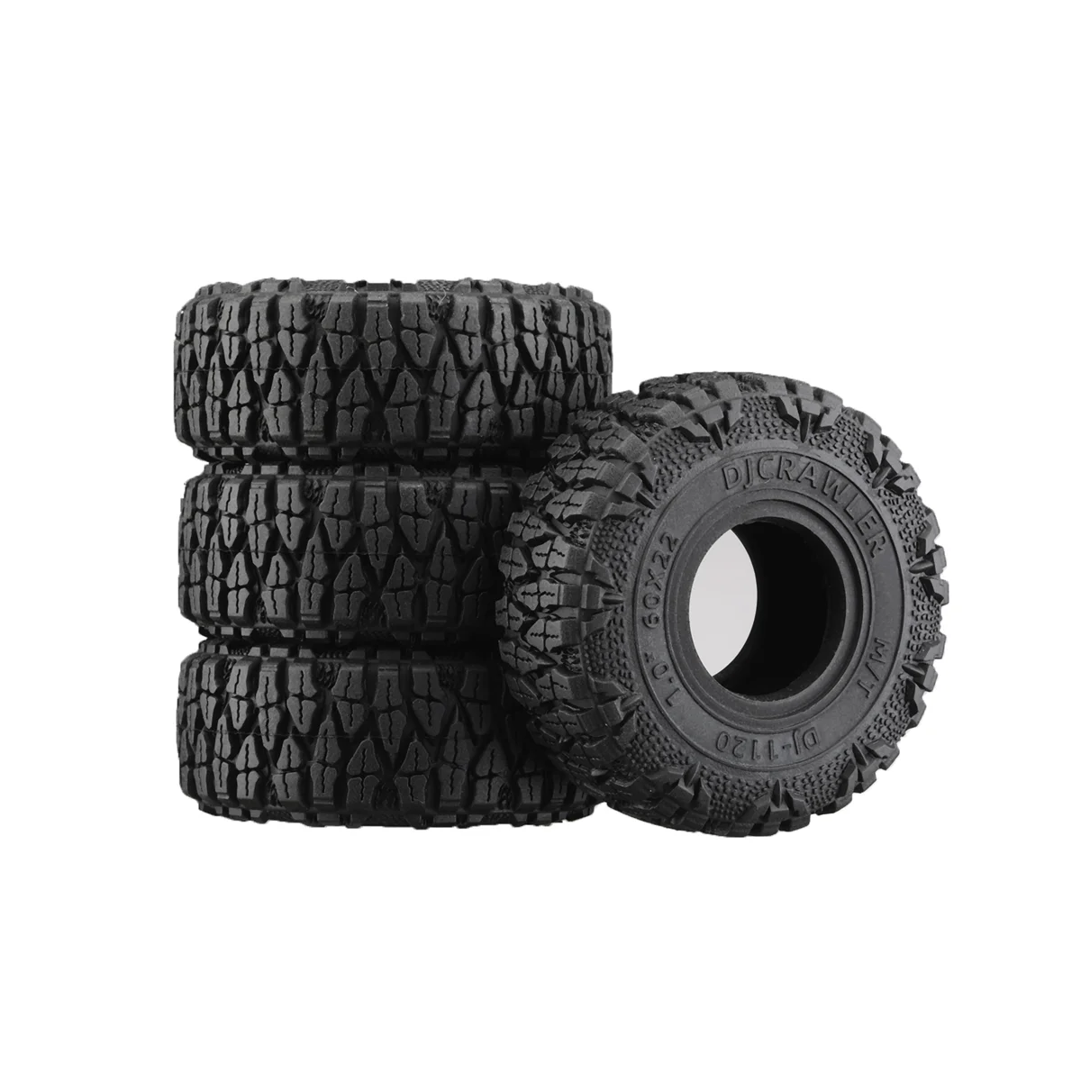 1/18 1/24 RC ũѷ   Ʈ   Ÿ̾, Axial SCX24 AX24 Traxxas TRX4M FMS FCX24, 60mm 1.0in, 4 