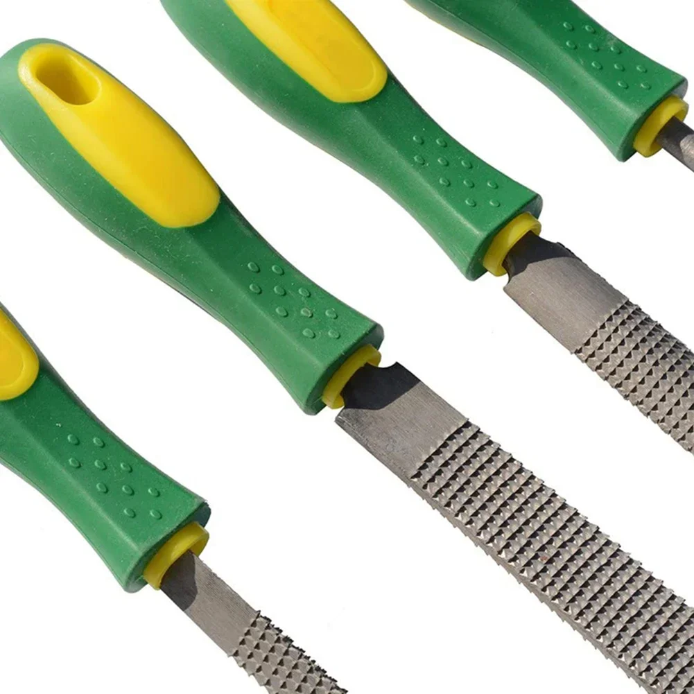 File Handle Replacement 4 Pcs Rubber Files Handles 4-1/3 Inch Length Round Rectangular Hole
