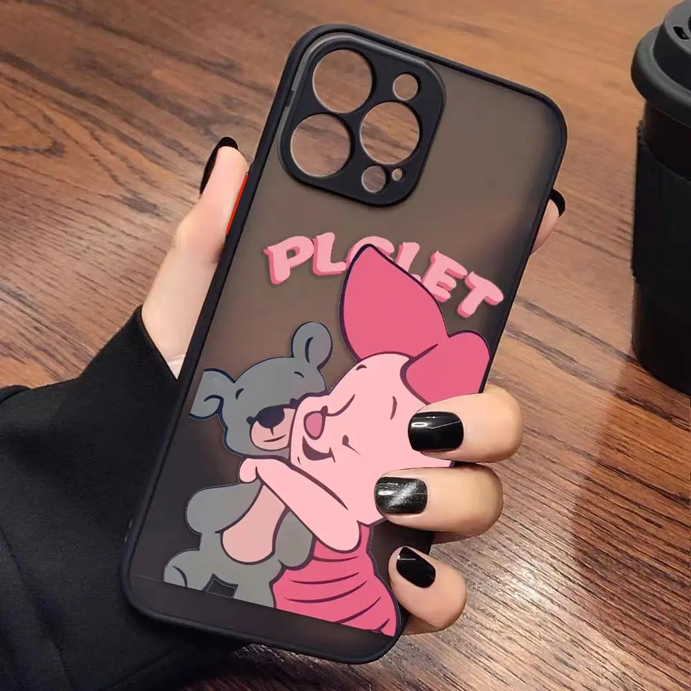 thumbnail image 1 of Funda para iPhone Apple 14 13 11 12 MINI Pro XS Max XR X 7 8 SE 2022 2020 6 6S Plus, Funda, Funda bonita de Anime Pink Piglet, 1 of 5