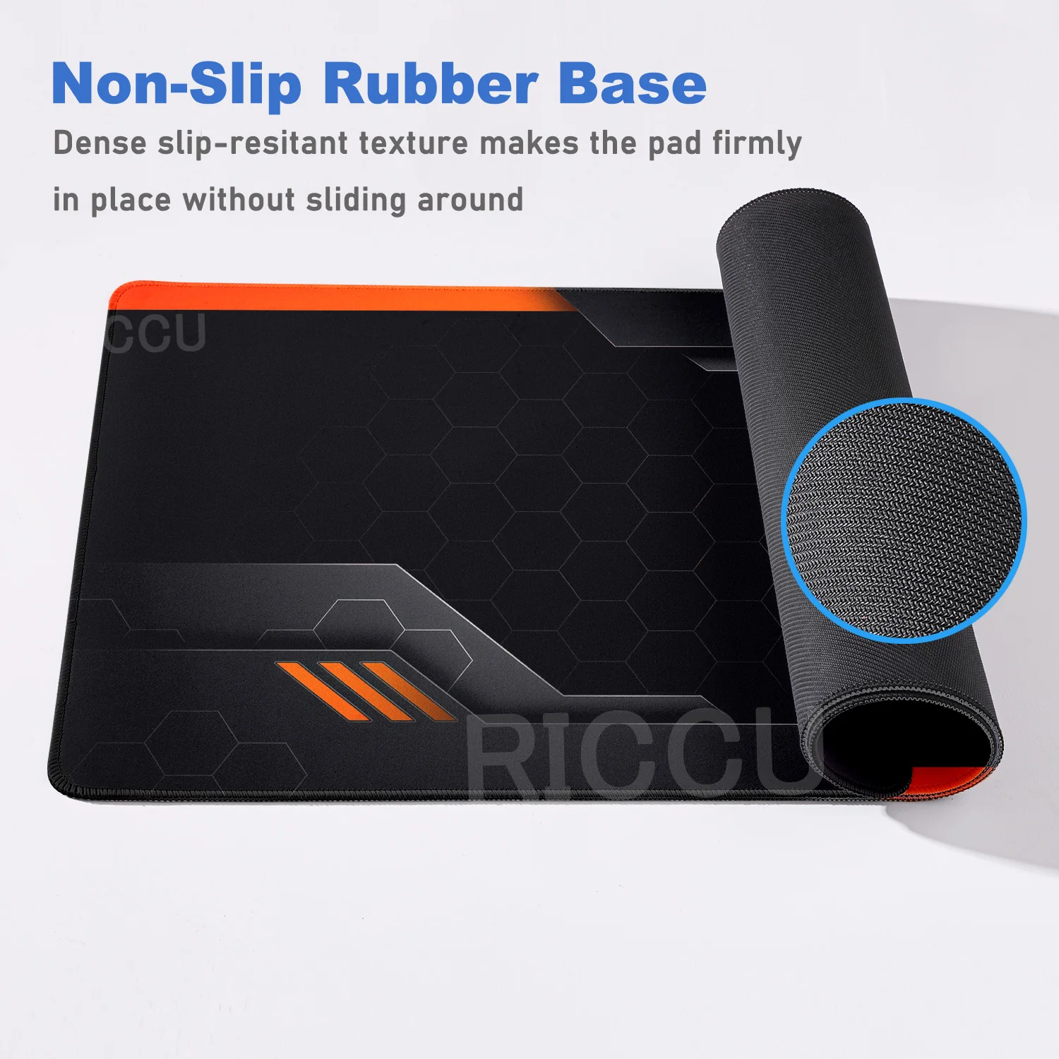 Futuristic Sci-Fi Large Gaming Mouse Pad with Technology-Inspired Design
