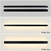 150cm LED Wall Lamp Long Strip Indoor Wall Lamp Aluminum Lamp Body Exquisite Home Decoration Living Room Bedroom Bedside Lights 3