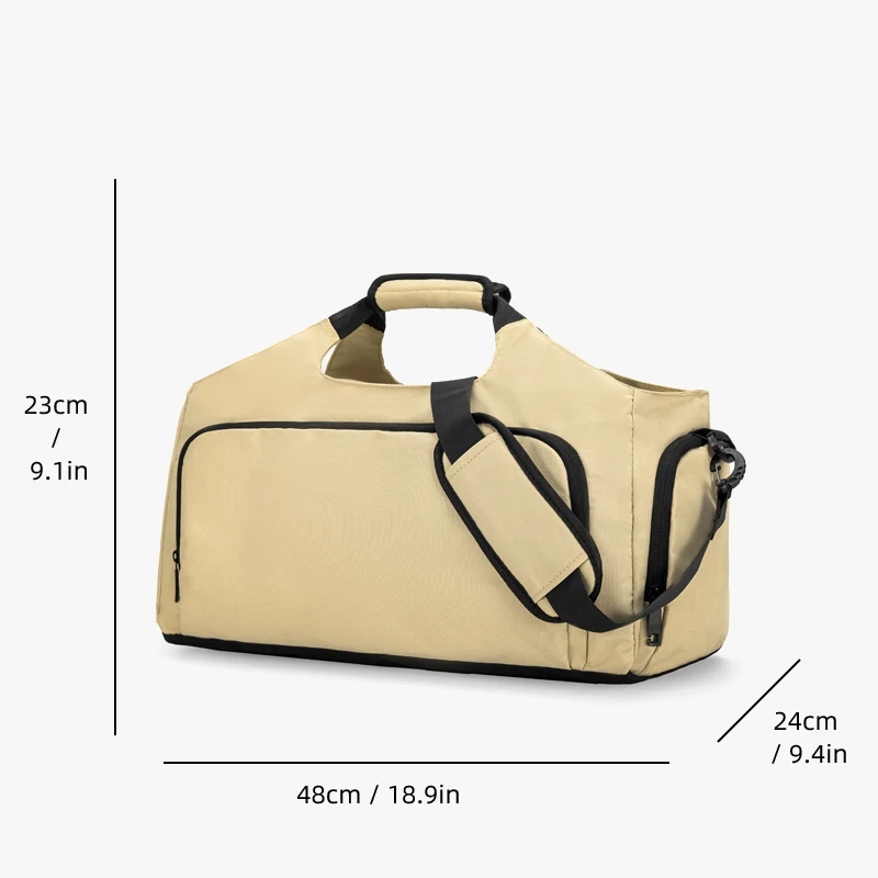 Travel Bag Male Female Large-Capacity Hand Luggage Dry-Wet Separation Sports Fitness Bag Short-Distance Travel Package