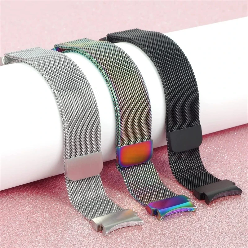 Sleek Magnetic Loop Strap – No Gaps Metal Bracelet