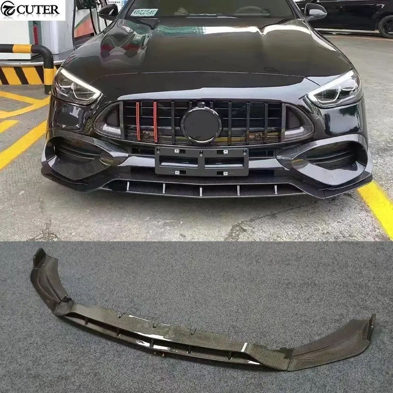 

Бампер передний из углеродного волокна для Benz W206 C200 C260 C200, 3 шт./комплект, 2023