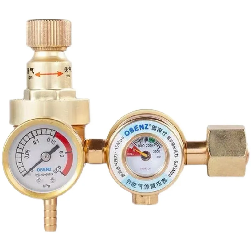 

Argon meter energy-saving gas king reducing valve decompression table argon arc welding machine accessories
