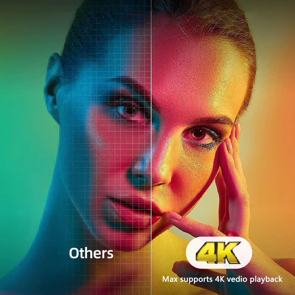 Mini projector Portable projector Video projector Jenovox M3000 Pro DLP Projector Produce by Changhong 1080P Projector Support 4K Video Home Theater 3D Android Smart TV With MEMC