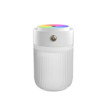 

250ml USB Air Humidifier Large Capacity Portable Air Diffuser Purifier Atomizer for Aroma In Home Office Car with Night Light