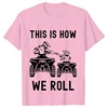 Men'S Four Wheeler Off Road Dirt Biker Father Son Trail  T-Shirts Graphic T Shirts Men Clothing Streetwear Dad Son Camisetas 4