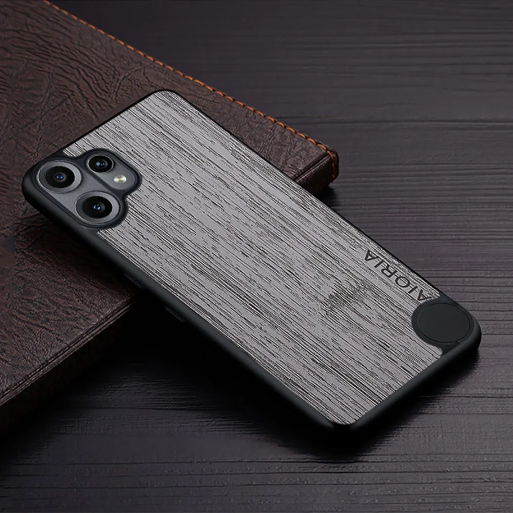 Luxury Bamboo Pattern Leather Phone Case - Premium Cover