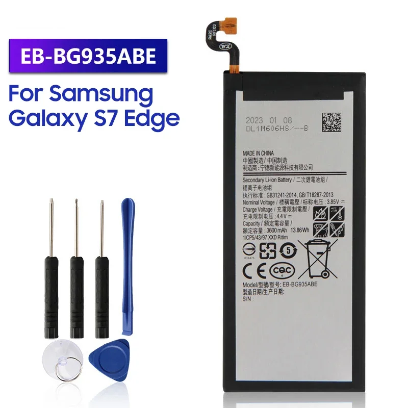 

Replacement Battery EB-BG935ABE For Samsung GALAXY S7 Edge SM-G935F G9350 G935FD Rechargeable Battery EB-BG935ABA