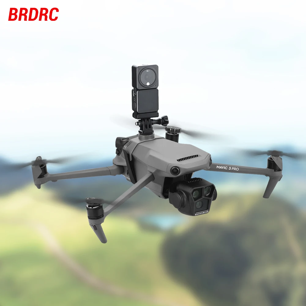 Staffa Di Espansione Superiore Drone Per Dji Mavic 3 Pro Supporto Per Supporto Per Insta360 One X2 Gopro Hero Action 2 Accessorio Drone Per Fotocamera
