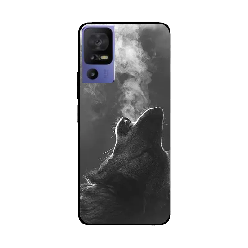 Leaf Panda Soft Silicone Back Cover - Protective Phone Case
