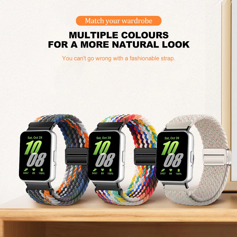 Magnetic Braided Strap for Fitness Watch - Premium Sport Band Replacement