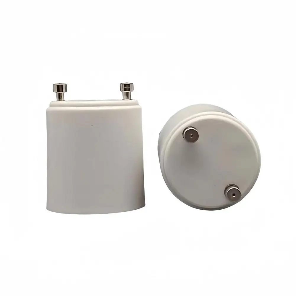 White GU24 to E27 LED Light Bulb Adapter Converter LED E27 Socket Screw Light Halogen Base 1pcs Saving Bulb Holder B7F2