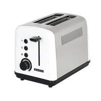 New Automatic Home Toaster for Breakfast, Small Double Sided Baking with Wide Card Slot, Kitchen Toaster 1