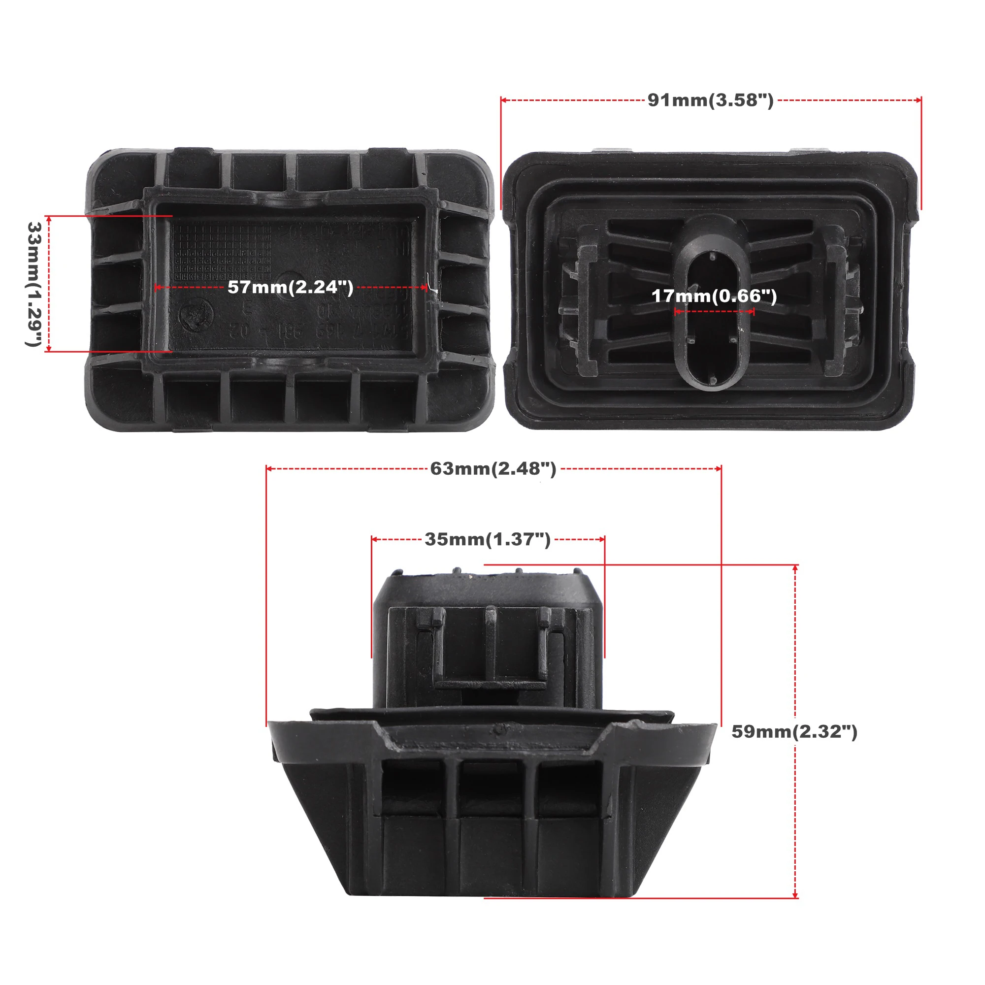 Jack Pad Under Car Support Pad Lifting 51717169981 for BMW 1 3 4 6 Series F series Car Accessories