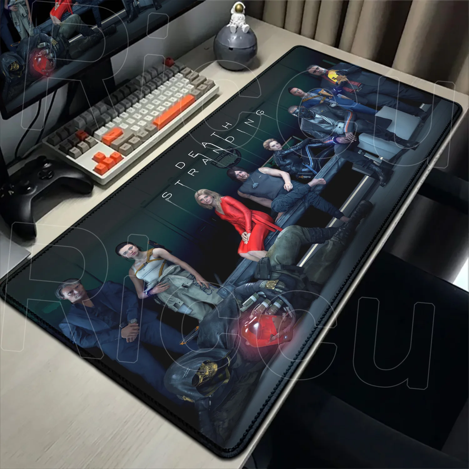 Death Stranding Mousepad Large Gaming Keyboard Mouse Pad Xxl Rubber Non-slip Desk Mat Laptop Office Accessories Table Decoration