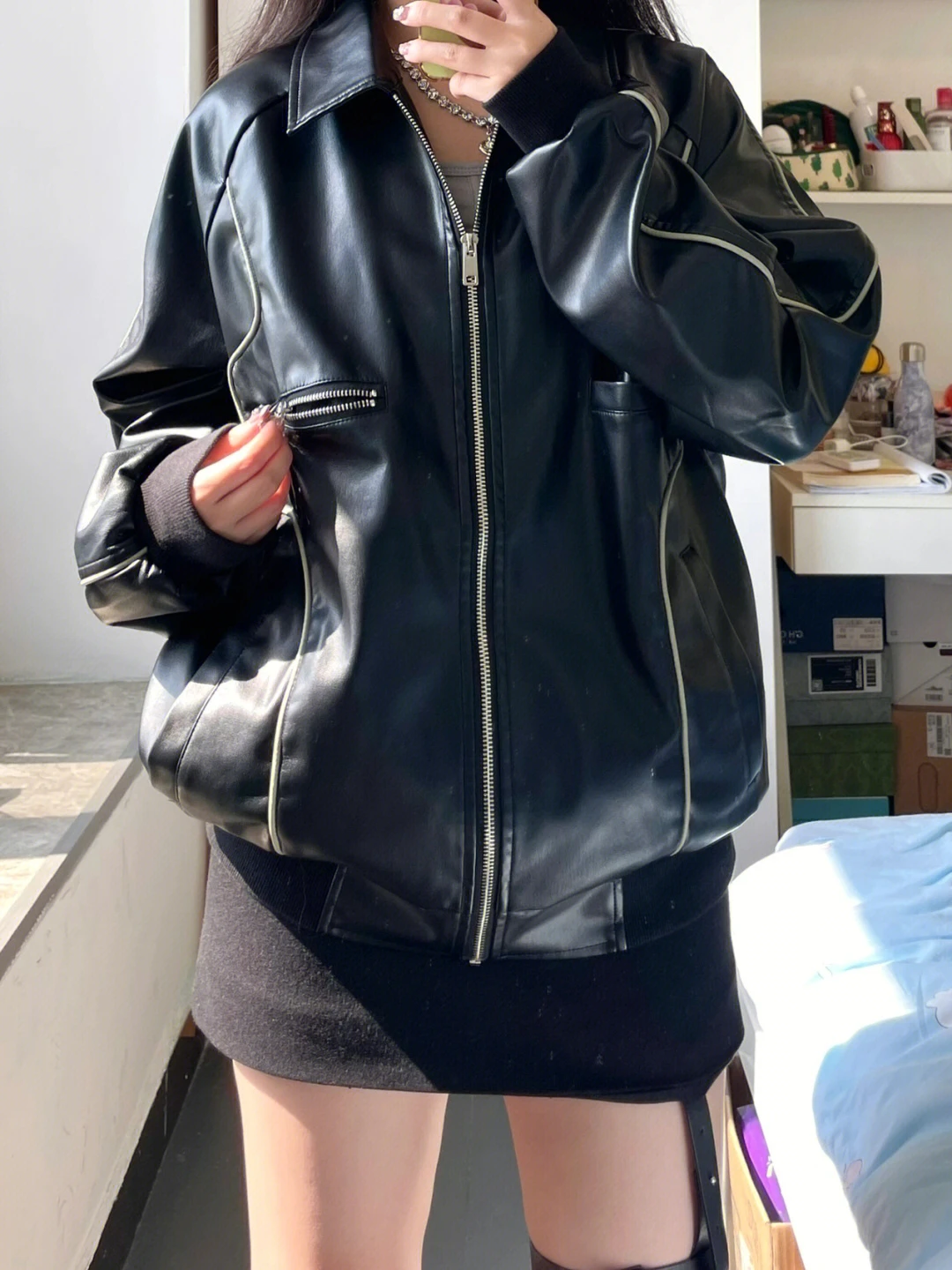 Рисунок 5 - Мотоциклетное кожаное пальто