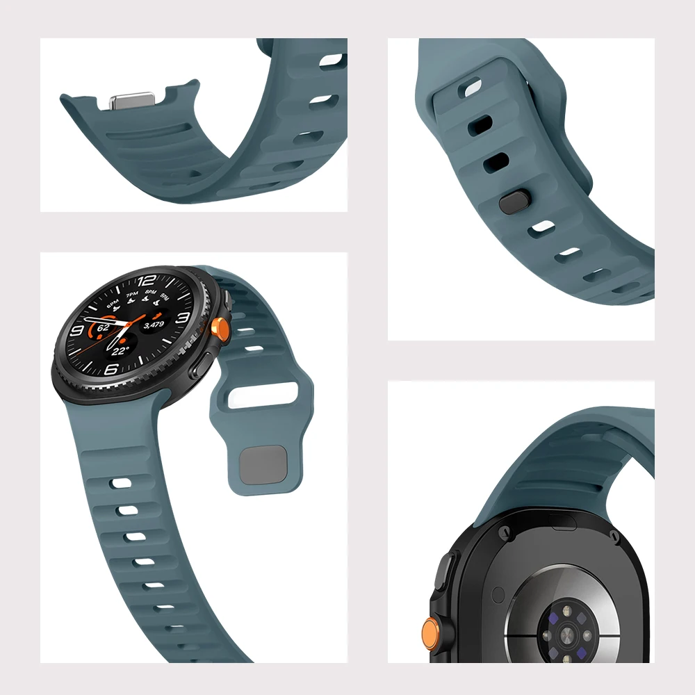 Breathable Sport Strap with Reverse Buckle