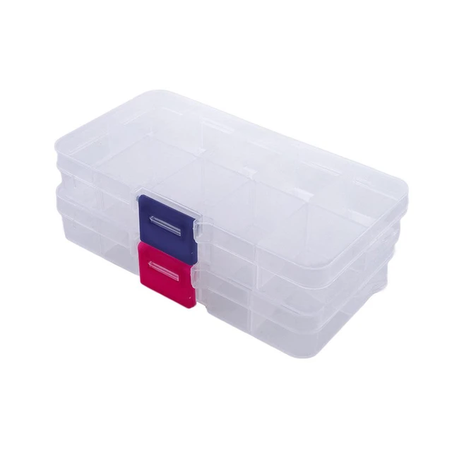 Box Bait Connector Detachable Transparent Storage Case Plastic