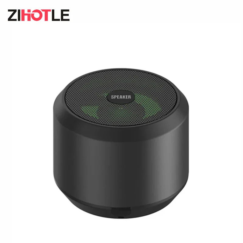 

ZIHOTLE Mini Bluetooth Speaker Outdoor Portable Wireless Surround Column Subwoofer Sound Box