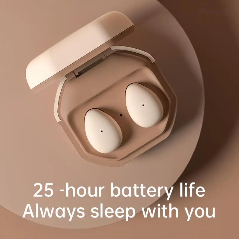 Wireless Earbuds for Sleeping invisible Small Bluetooth Eraphones Mini Comfortable in-Ear Sleep Noise Cancelling TWS Headphones