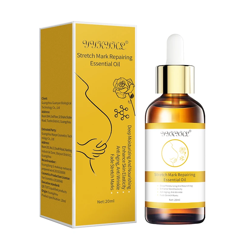 Средство для удаления растяжек, эфирное масло, крем для ухода за кожей ...